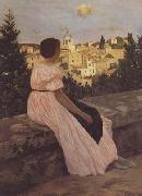 The Pink Dress (mk06) Frederic Bazille